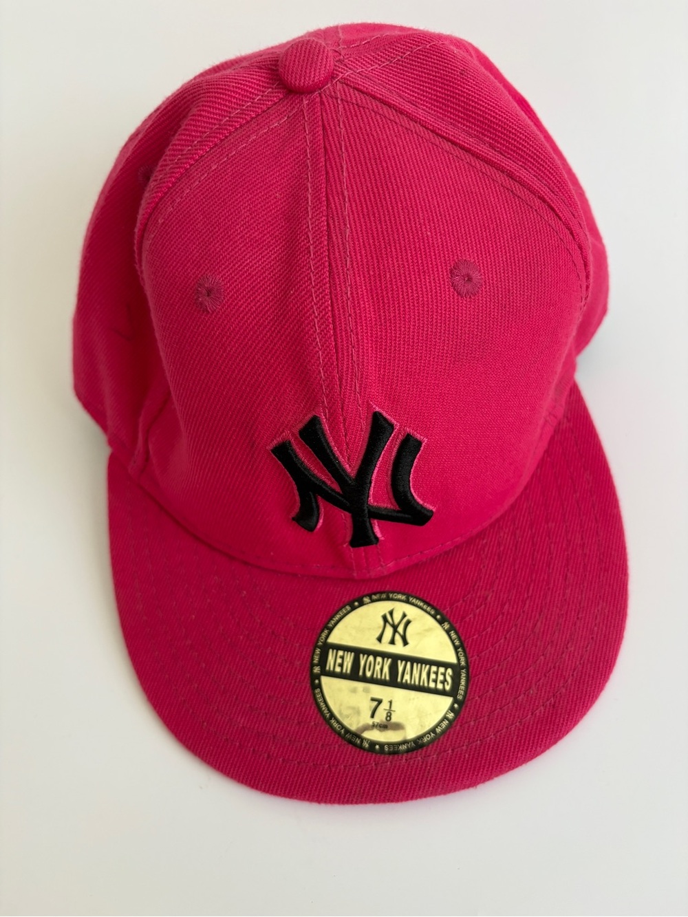 New Era 59FIFTY New York Yankees Pink Fitted Hat - Size 7 1/8